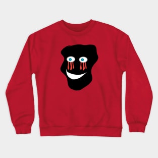 Scary face Crewneck Sweatshirt